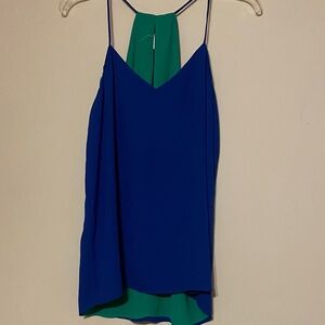 Express Blue and Green Camisole
